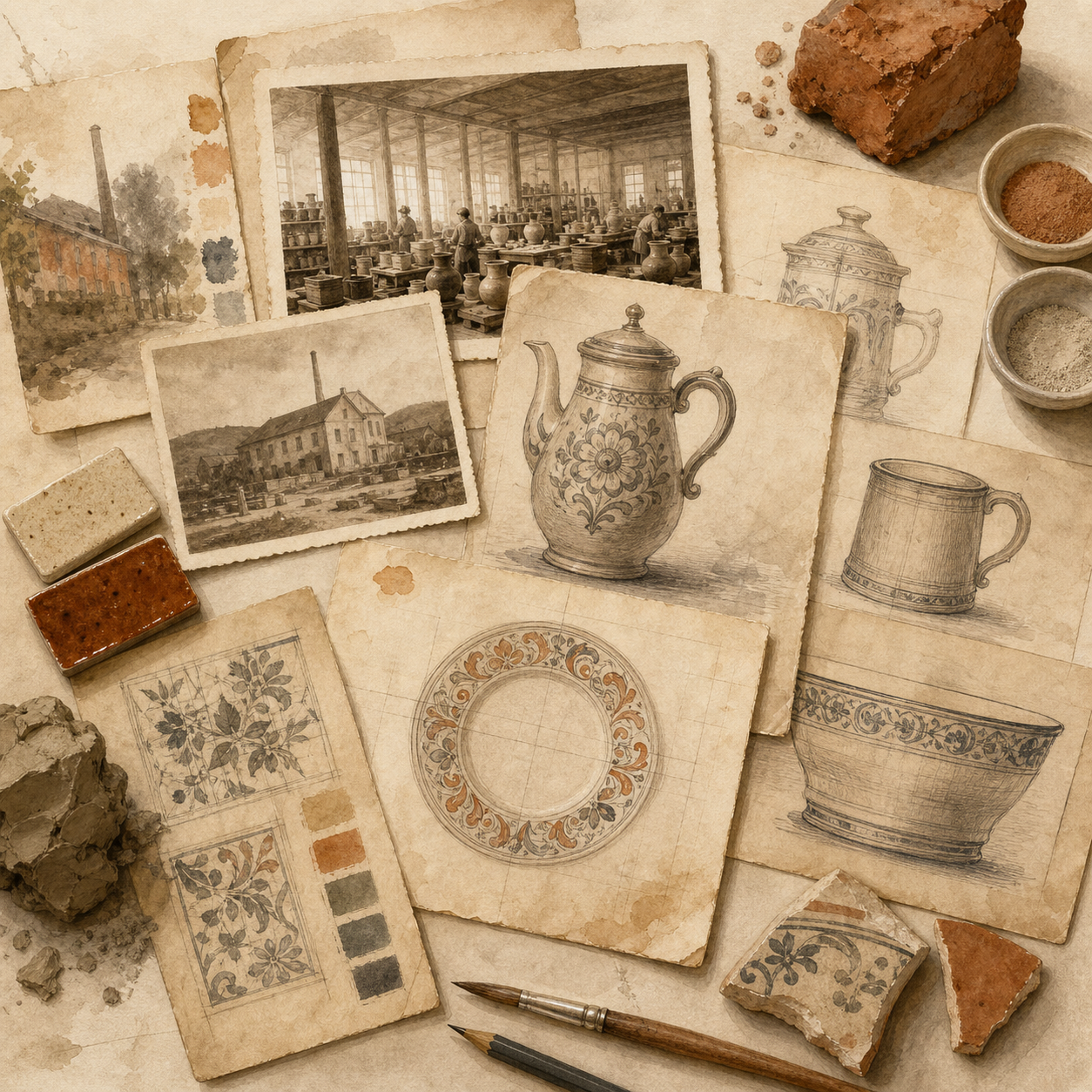 Dočasný ilustračný obrázok archívnych dokumentov
